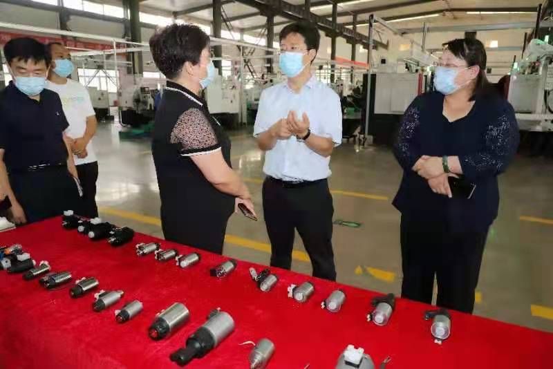 看看日逼安阳市市长高永一行莅临我公司参观调研